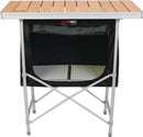 BlackWolf Folding Camp Cupboard Quick Fold For Hiking & Camping - Silver-3