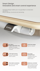 1.2m UFOU UPON Standing Desk Height Adjustable Motorised Electric Sit Stand Table Riser-3