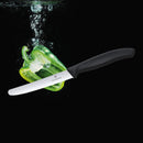 1x Victorinox Standard Wavy Edge Steak and Tomato Knife - Black-3