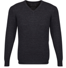 Mens Advatex Varesa Wool Pullover Jumper Cardigan V Neck - Charcoal - L-2