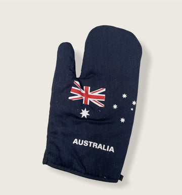 Microwave Oven Glove Kitchen Mitten Heat Resistant Baking Pot Holder Mitt Aussie - 0