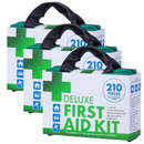 3x 210PCS EMERGENCY FIRST AID KIT Medical Travel Set Workplace Office ARTG BULK-2