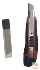 BOX CUTTER & BLADES Knife Retractable Blade Snap Off Razor 18mm Durable Opener-6