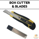 BOX CUTTER & BLADES Knife Retractable Blade Snap Off Razor 18mm Durable Opener-8