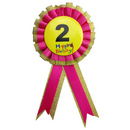 BIRTHDAY BADGE Party Favour Award Rosette Fancy Dress Girls Boys Childrens Kids --2
