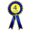 BIRTHDAY BADGE Party Favour Award Rosette Fancy Dress Girls Boys Childrens Kids --3