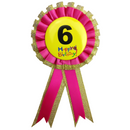 BIRTHDAY BADGE Party Favour Award Rosette Fancy Dress Girls Boys Childrens Kids --3