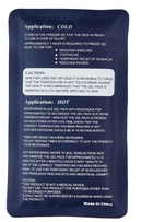 2x HOT COLD PACK First Aid Reusable Ice Heat Gel Packs Microwaveable Relief-3