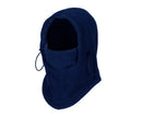 THERMAL FLEECE BALACLAVA Ski Snowboard Motorbike Face Mask Hood Hat Beanie Warm - Navy-2