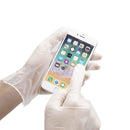 100pcs Vinyl Clear Powder Free Disposable Gloves - Medium (1 Box)-9