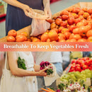 Set of 10 ECOCLAND Reusable Mesh Produce Bags Fruit Grocery Storage Washable Eco Bag-4