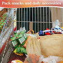 Set of 10 ECOCLAND Reusable Mesh Produce Bags Fruit Grocery Storage Washable Eco Bag-7