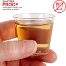 1080pcs 30ml Reusable & Disposable Plastic Shot Glasses Clear Cups Event Tastings Bulk-8