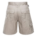 HUSKI Mens Cargo Shorts Work Casual Workwear - Bone - 4XL (112cm Waist)-4