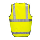 HUSKI Hi Vis Patrol Vest 3M Reflective Tape Safety Workwear High Visibility - Yellow-8