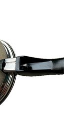 14cm Stainless Steel Milk Pot with Glass Lid Coffee Warmer w Handle-3