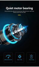 LCD Hair Clipper Barber Professional Electric Trimmer Shaver Beard Vintage - Gold-5