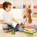 Educational Toy Triangle Speed Cube Pyramid Brain Teaser Puzzle Magic-6