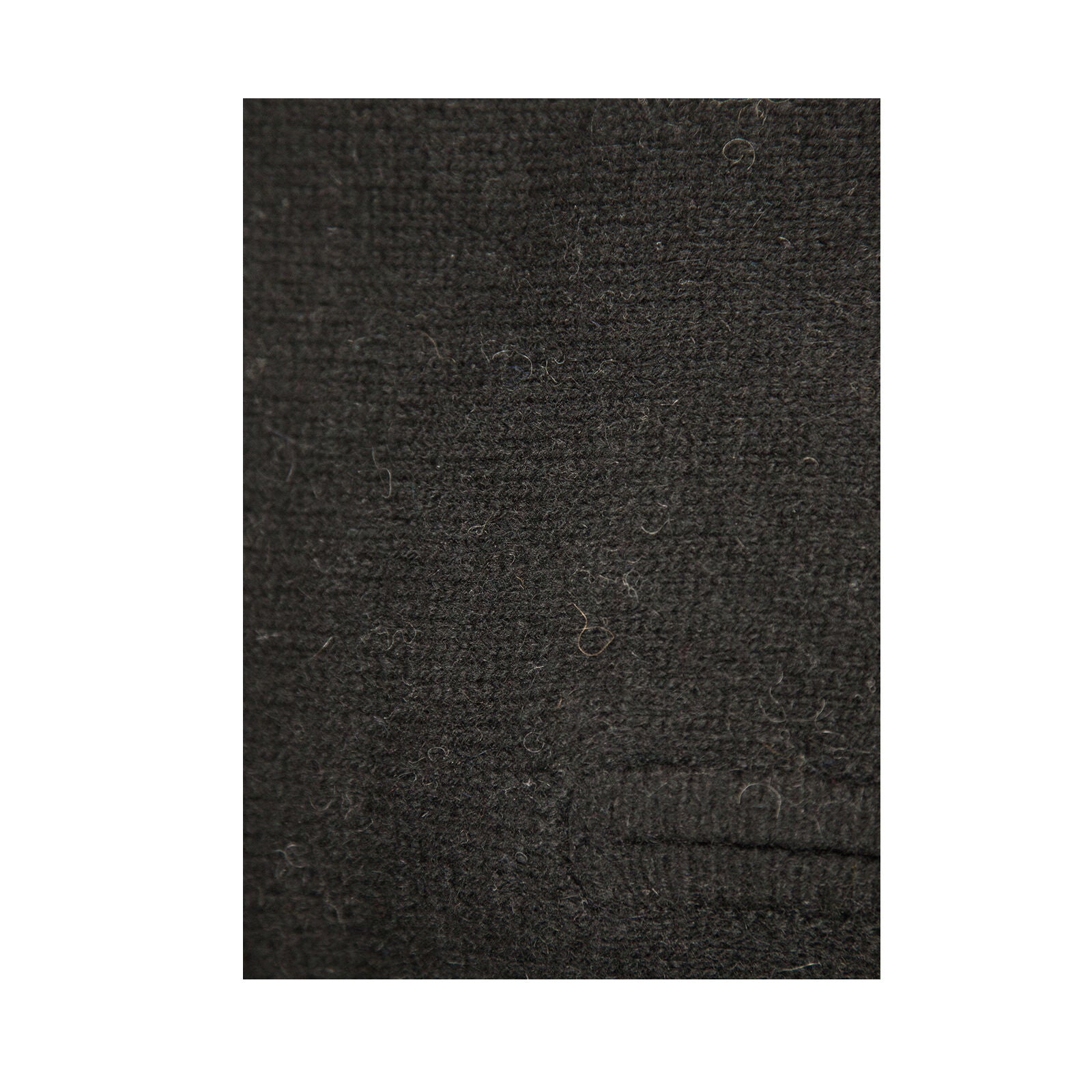 100% SHETLAND RAGG WOOL Half Zip Up Knit JUMPER Pullover Mens Sweater Knitted - Plain Black - S