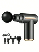 4 Speed Massage Gun 4 Heads Muscle Massage Chargeable Handheld Deep Tissue-1