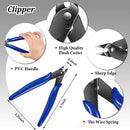 170-Blue Flush Cutter Mini Diagonal Cutting Pliers Side Cutter Nippers Wire Cutter-2