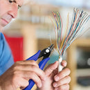 170-Blue Flush Cutter Mini Diagonal Cutting Pliers Side Cutter Nippers Wire Cutter-3