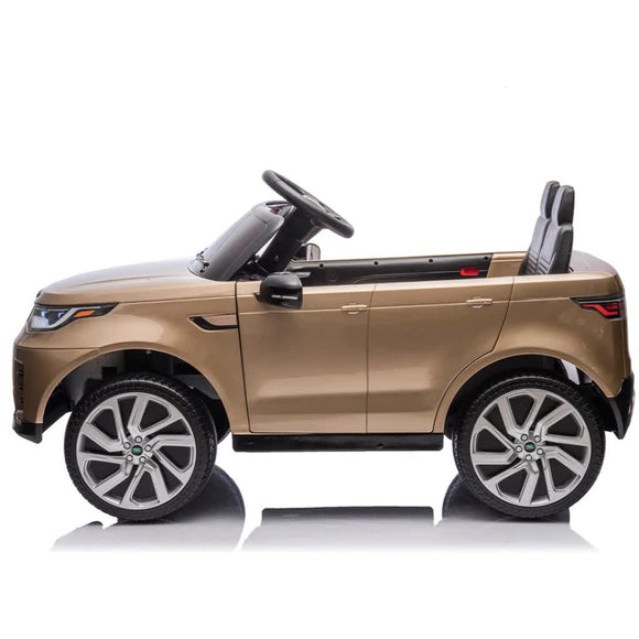 Land Rover Licensed 12V Electric Ride On kids Toy Car – Champagne