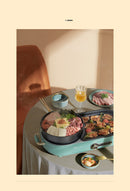 BEAR Multi-functional 2-in-1 Cooking Hot Pot And Griddle Barbecue Machine DKL-C15L1-11