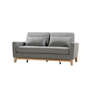 SHASA 2 Seater Pull-out Sofa bed Grey celadon-3