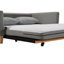 SHASA 2 Seater Pull-out Sofa bed Grey celadon-6