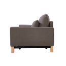 SHASA 2 Seater Pull-out Sofa bed Grey taupe-4
