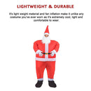 SANTA Fancy Dress Inflatable Suit -Fan Operated Costume-10