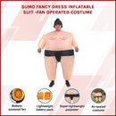 SUMO Fancy Dress Inflatable Suit -Fan Operated Costume-3