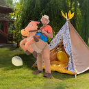 COWBOY Fancy Dress Inflatable Suit -Fan Operated Costume-5