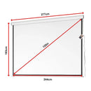 120" Electric Motorised Projector Screen TV +Remote-9