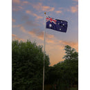 6.0m Flag Pole Full Set / Kit w Australian Flag-2