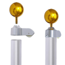 6.0m Flag Pole Full Set / Kit w Australian Flag-6