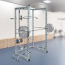 Power Rack Squat Cage Stands w Lat Pulldown Home Gym-3
