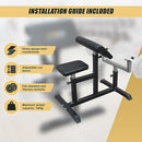 Preacher Curl Bench Weights Commercial Bicep Arms-8
