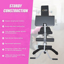 FID Flat Incline Decline Bench Press w/ Leg Extension-9