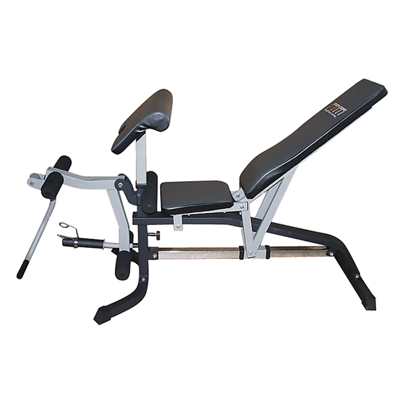 FID Flat Incline Decline Bench Press w/ Leg Extension