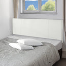 PU Leather Queen Bed Headboard Bedhead - White-6