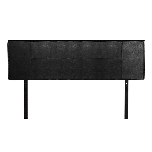 PU Leather King Bed Headboard Bedhead - Black