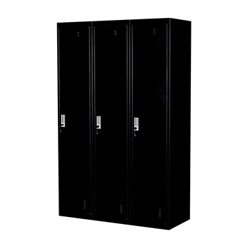 Three-Door Side by Side Office Gym Shed Storage Locker