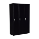 Three-Door Side by Side Office Gym Shed Storage Locker-4