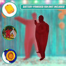 Red Alert Inflatable Costume Fancy Dress Suit Fan Operated-8