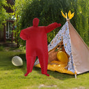 Red Alert Inflatable Costume Fancy Dress Suit Fan Operated-5