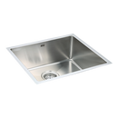 490x440mm Handmade Stainless Steel Undermount / Topmount Kitchen Laundry Sink with Waste-1
