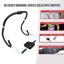 Ab Crunch Machine – Abdominal Exercise Roller with Digital Computer for Core Training-4