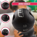 10kg Double-Handled Rubber Medicine Core Ball-8